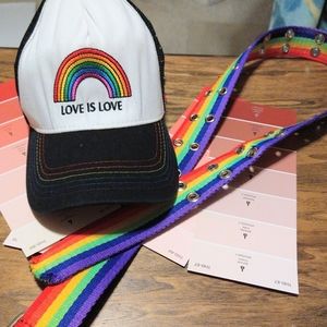 Pride Hat & Belt Set